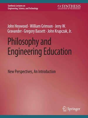 cover image of Philosophy and Engineering Education